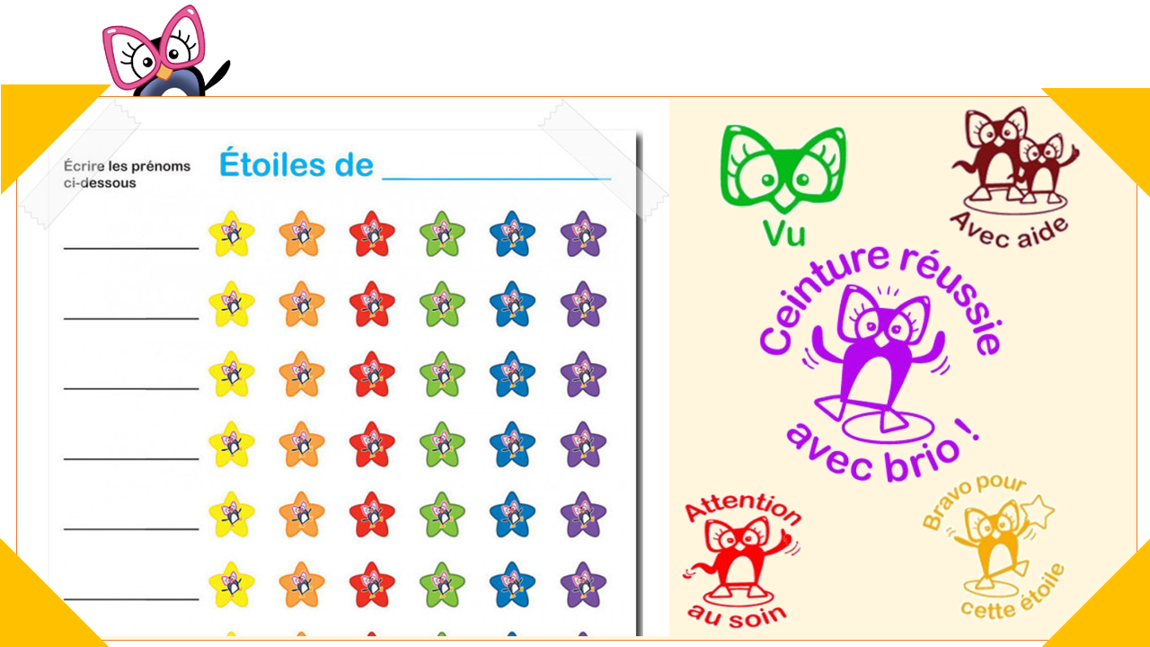 Youhou ! Des tampons et stickers Charivari ! – Charivari à l'école