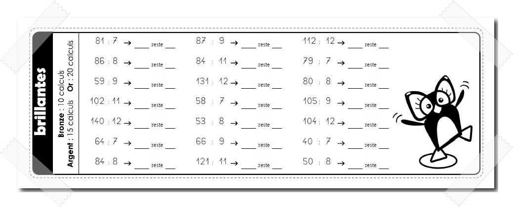 Tables de multiplication et dominos des multiplications – Le blog de  Mysticlolly