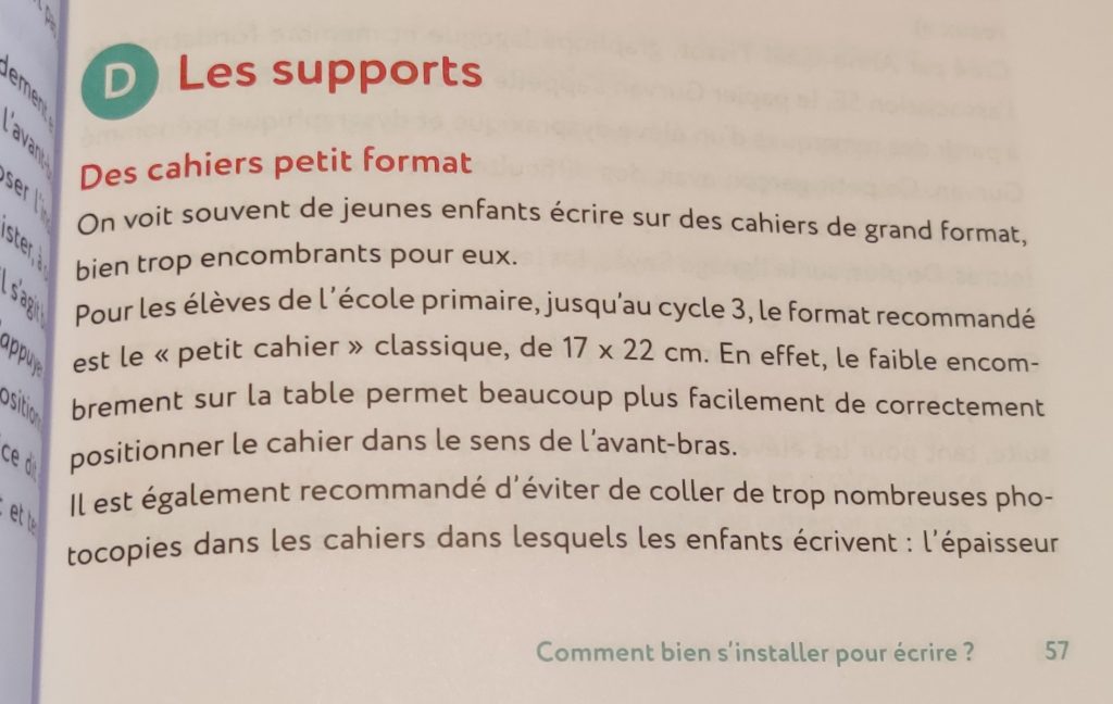 Des petits cahiers au CM2 : retour d'expérience - Charivari à l'école